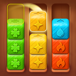 Wood Cube Sort
