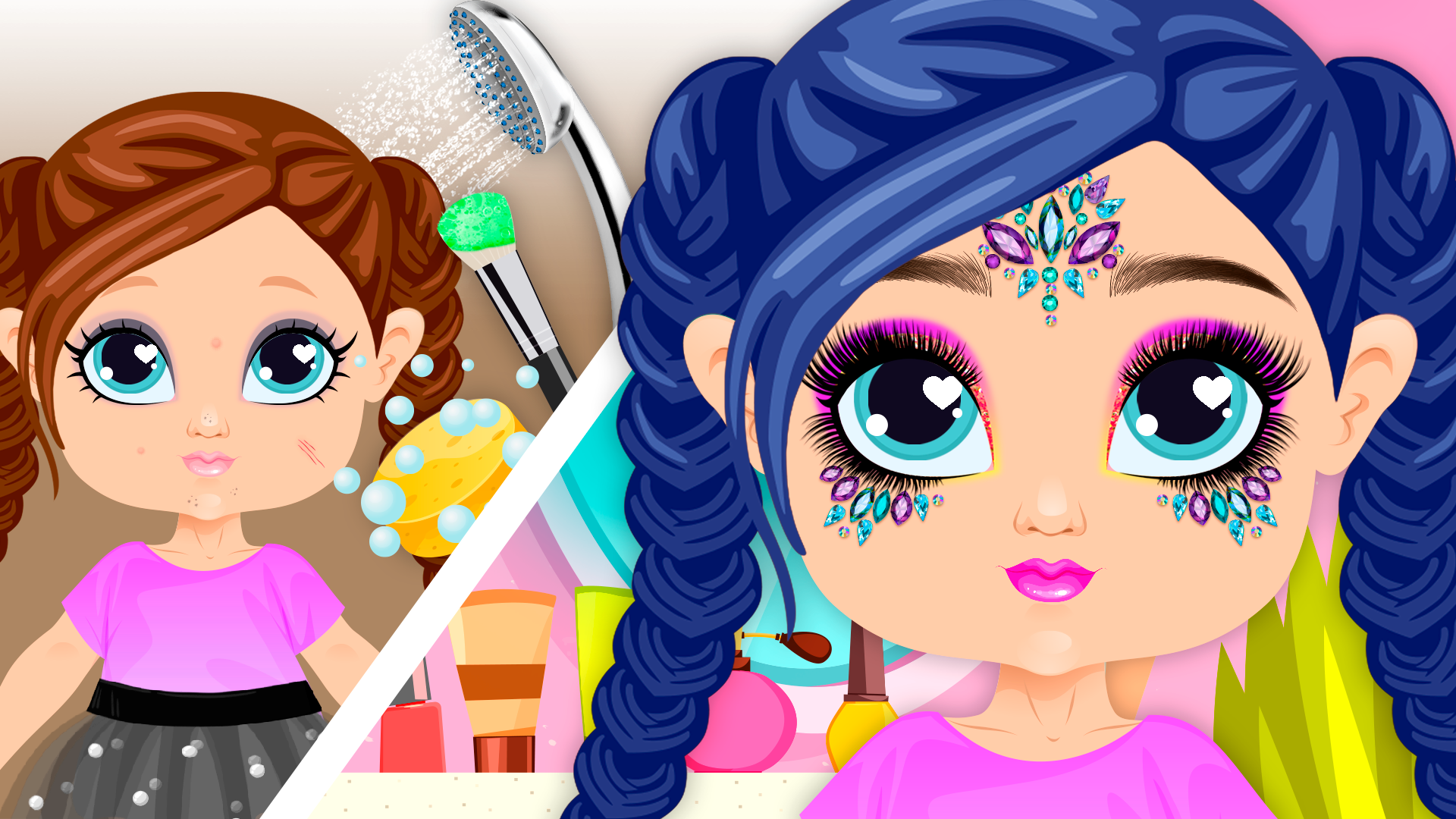 Baby Doll Makeup Beauty Salon screenshot