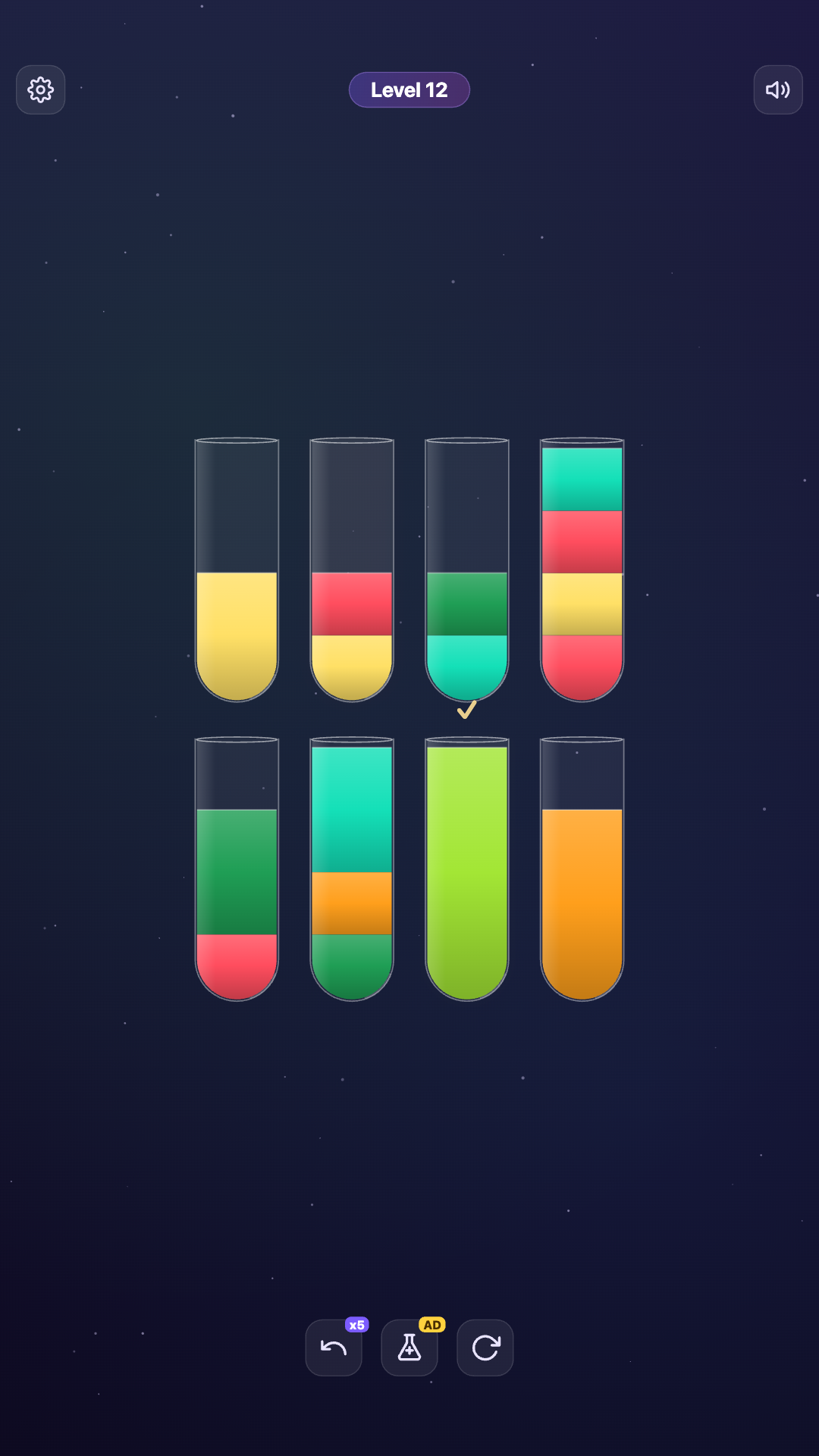 Potion Lab - potion sort puzzle screenshot 4