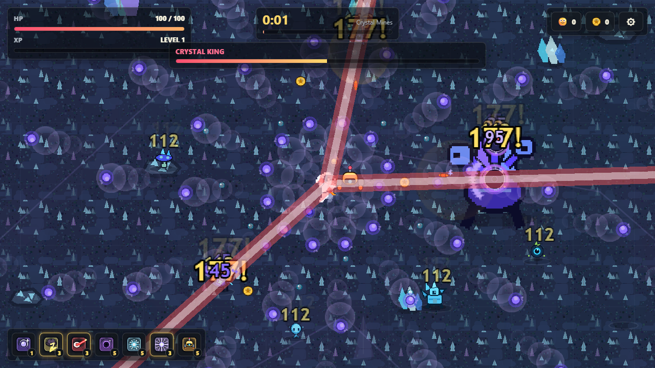 Magic Cat vs Slimes screenshot