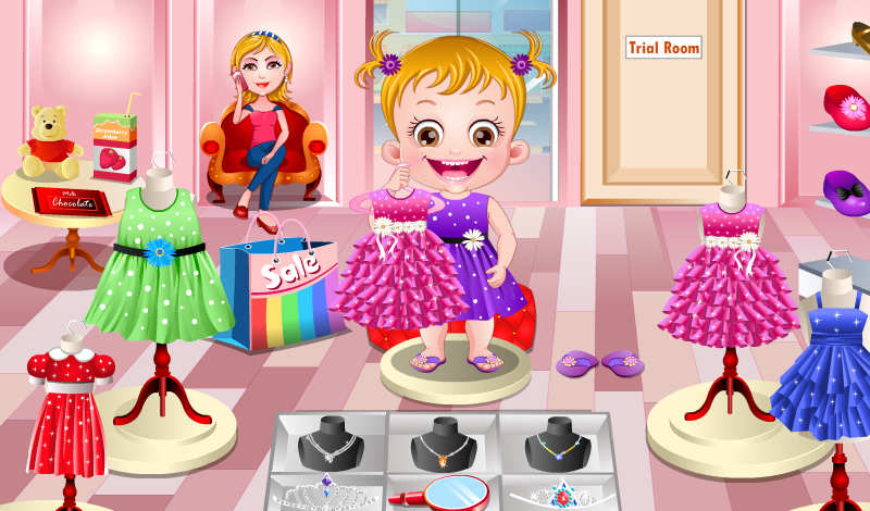 Baby Hazel Flower Girl game cover
