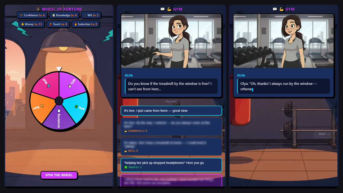 FlirtQuest — screenshot 2