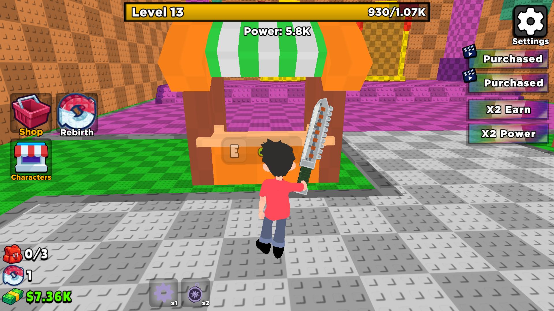 Obby: +1 for Mowing Grass screenshot 3