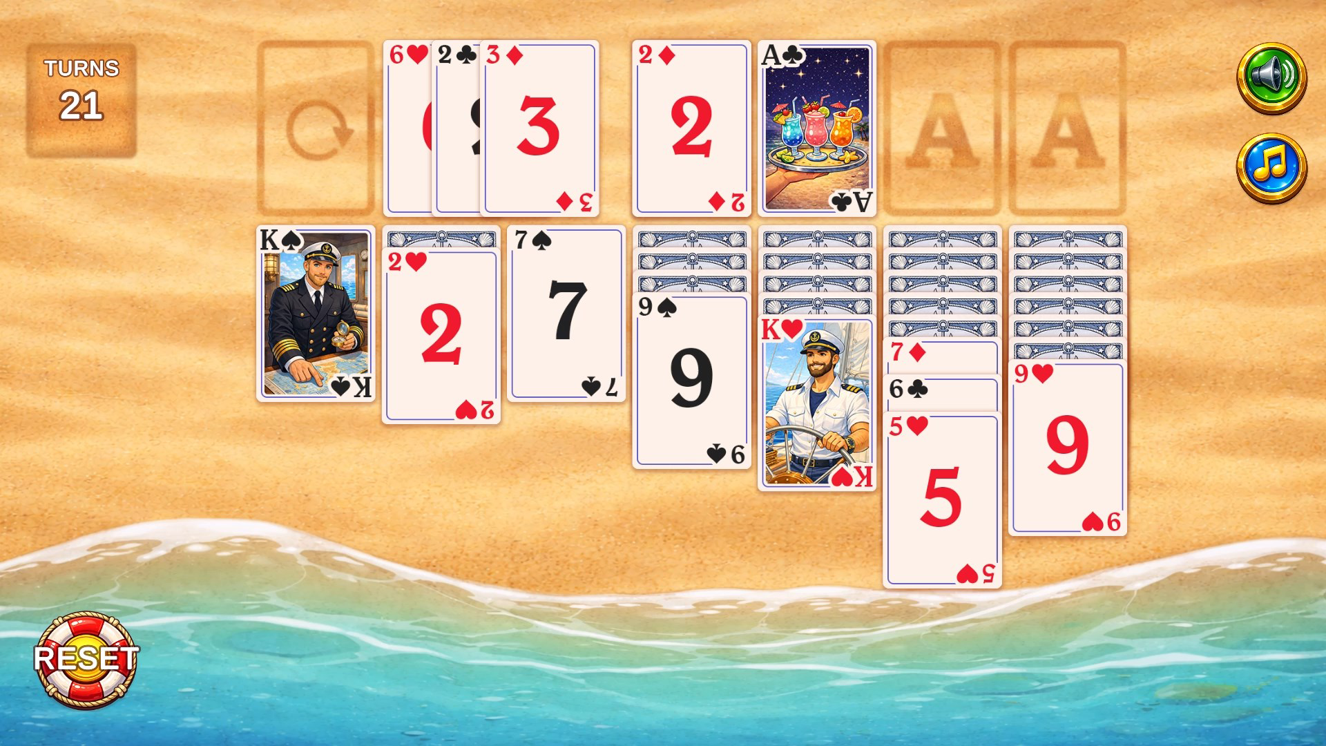 Solitaire: Beach Season — screenshot 2