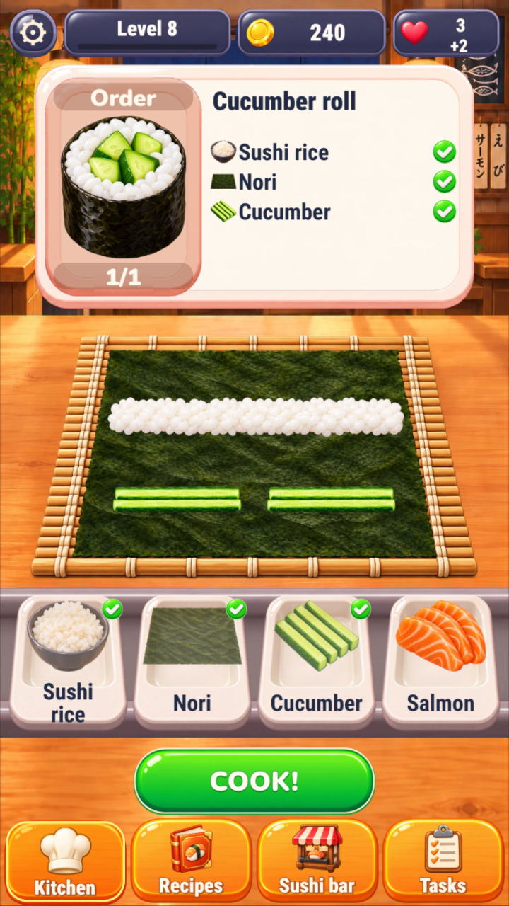 Sushi and Rolls screenshot 4