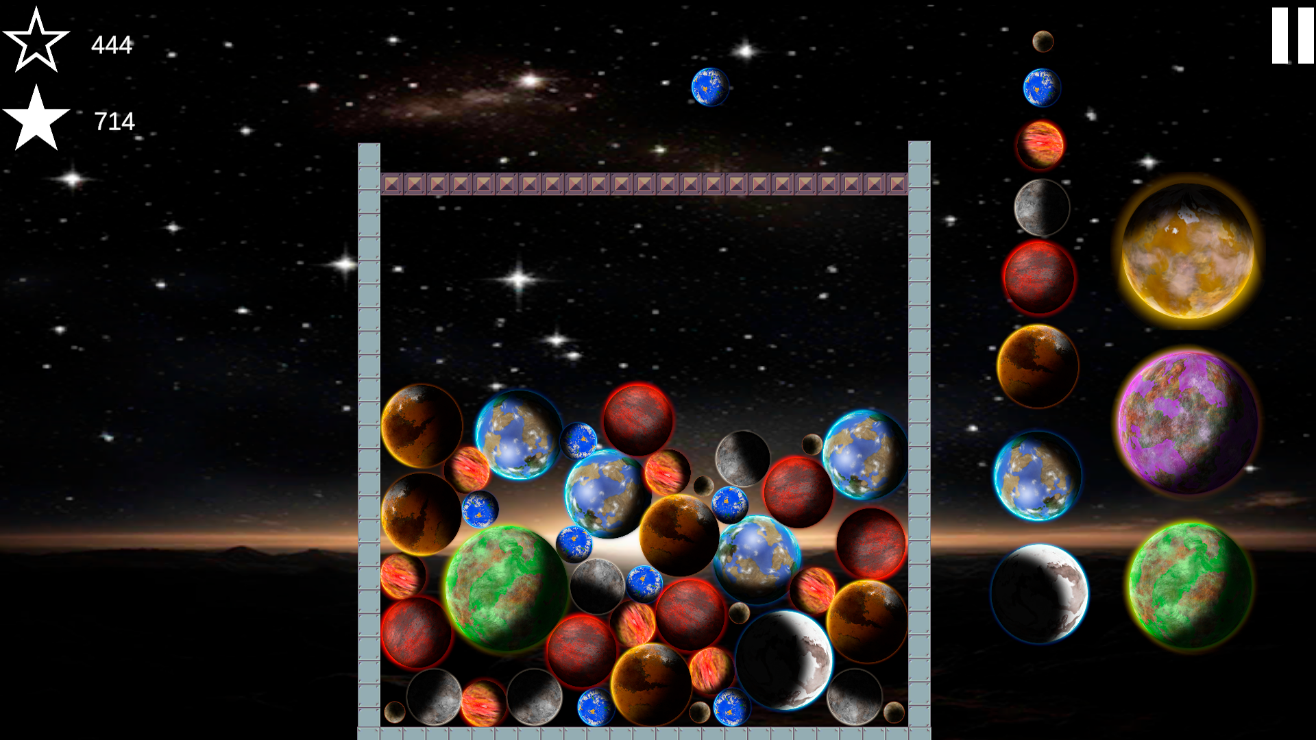 Соединяй планеты в космосе — screenshot 3