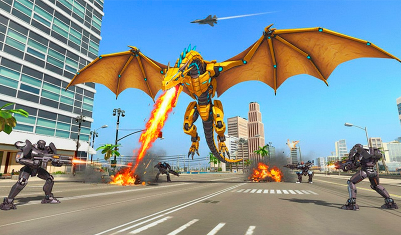 Dragon Transformer game cover