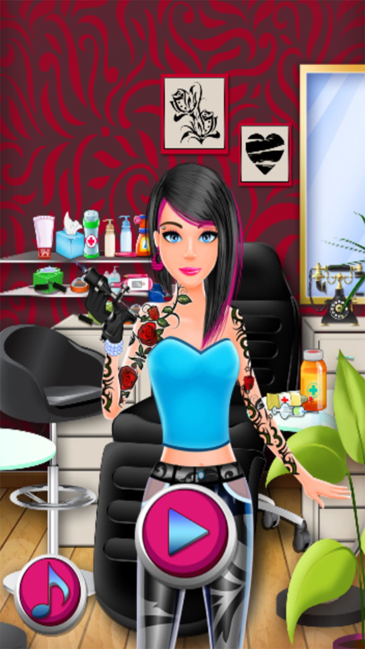 Tattoo Salon Design screenshot 3