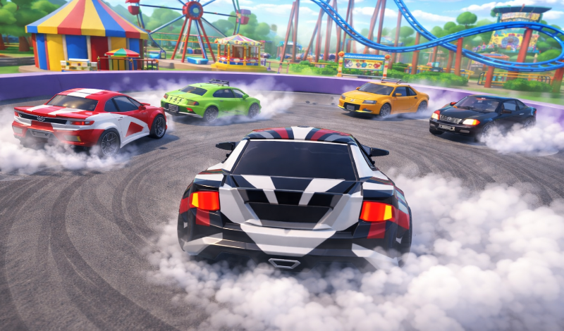 Epic Racing - Descent on Cars game cover