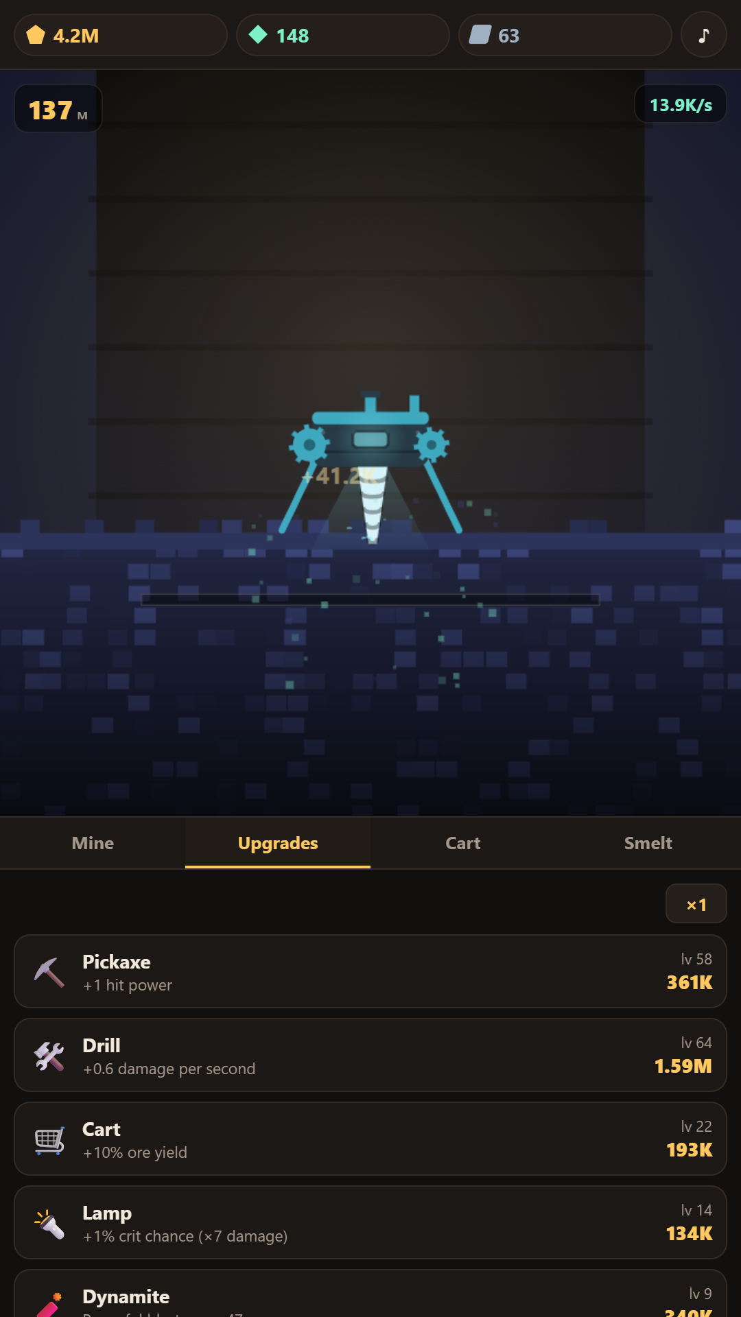 Deep: Idle Mine screenshot 8