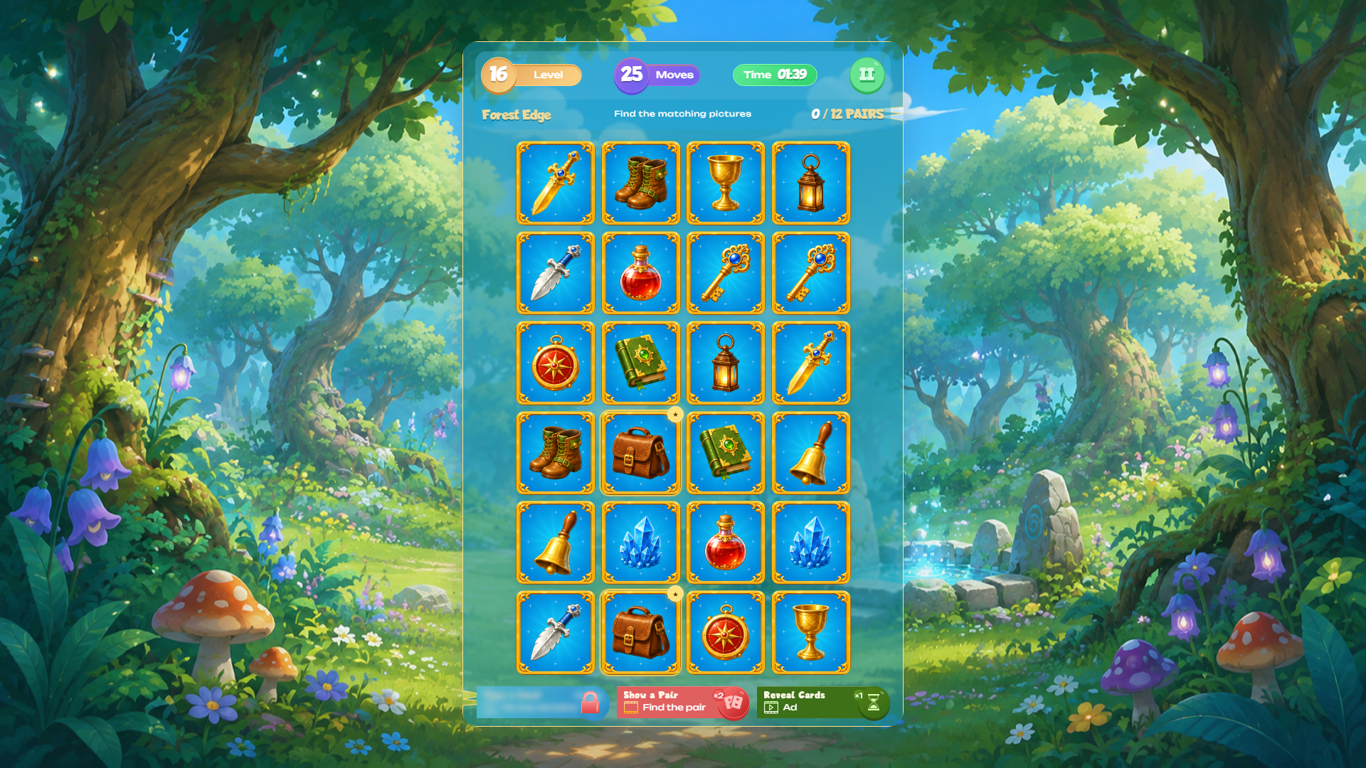 Memory Match: Magic Artifacts — screenshot 4