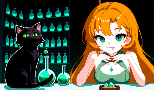 The Witch's Potion  loading=