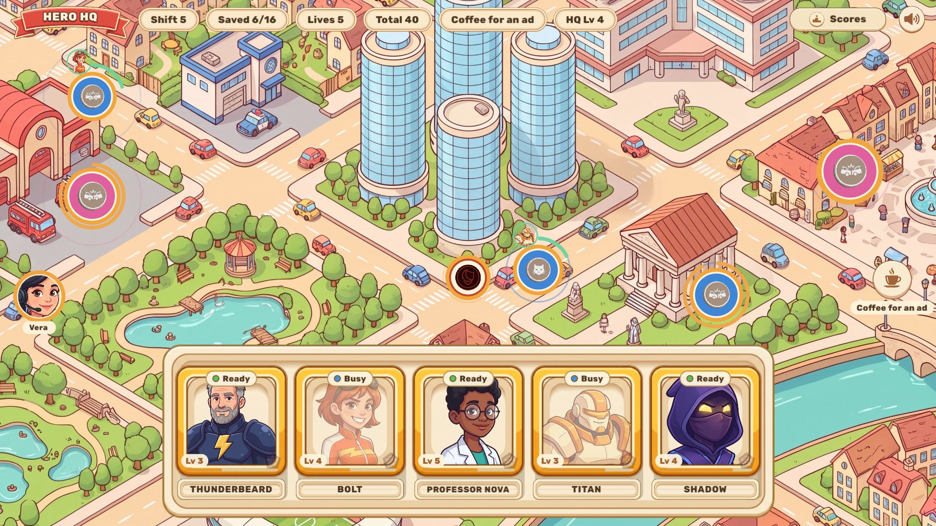 Hero HQ screenshot 1