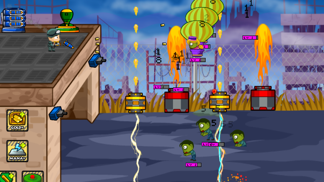 Zombie Parade Defense 2 screenshot