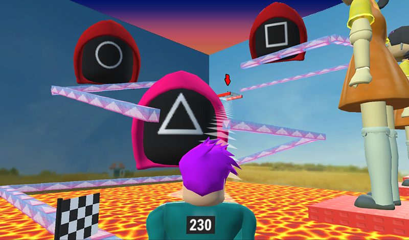 Obby: Squid Game Tower game cover