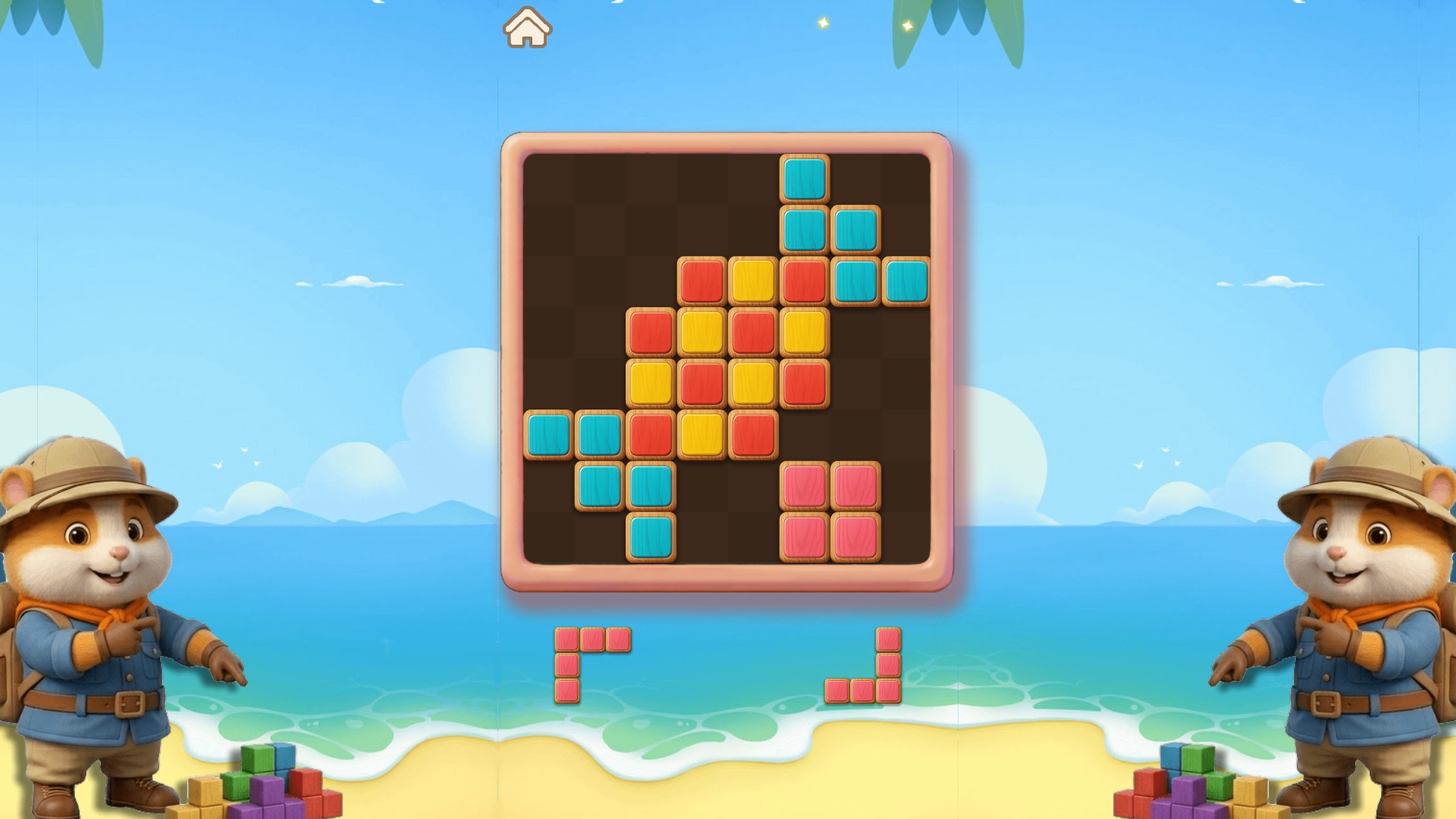 Hamster Block Blast — screenshot 2