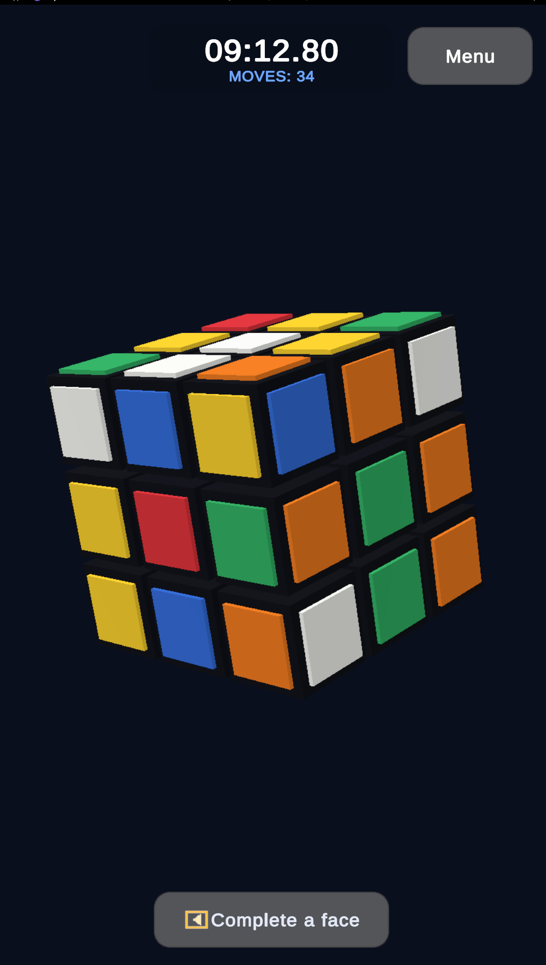 Cube 3D: Speed Solve screenshot 3