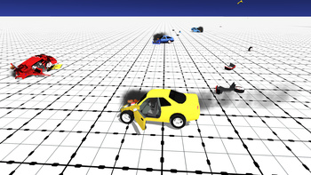Cliff Jump - Car Crash 3D