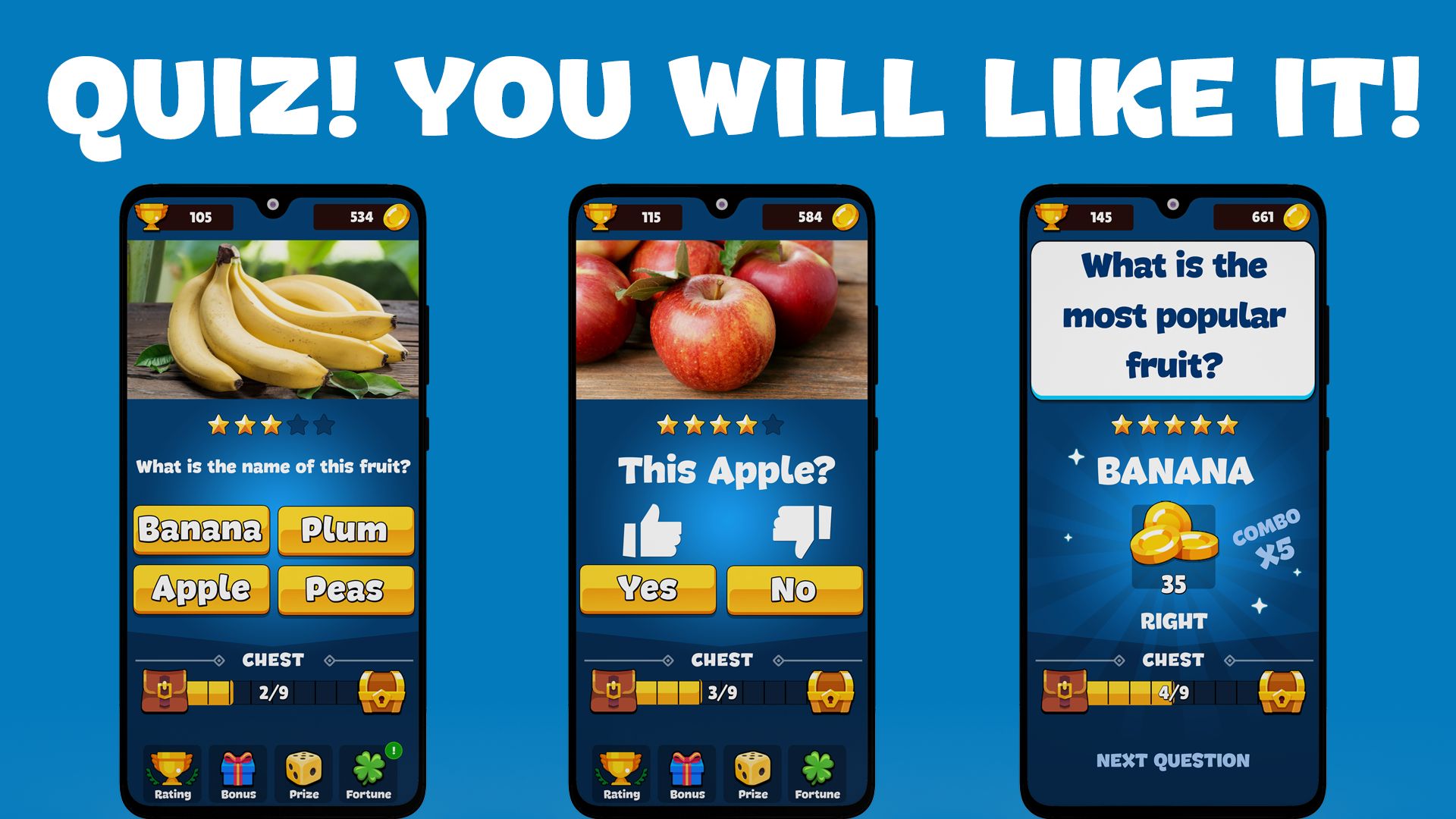 Trivia Quiz: Fruits & Vegetables screenshot