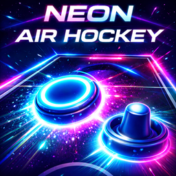 Neon Air Hockey