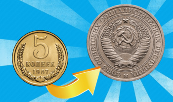 Merge USSR Coins: Back to the 60s