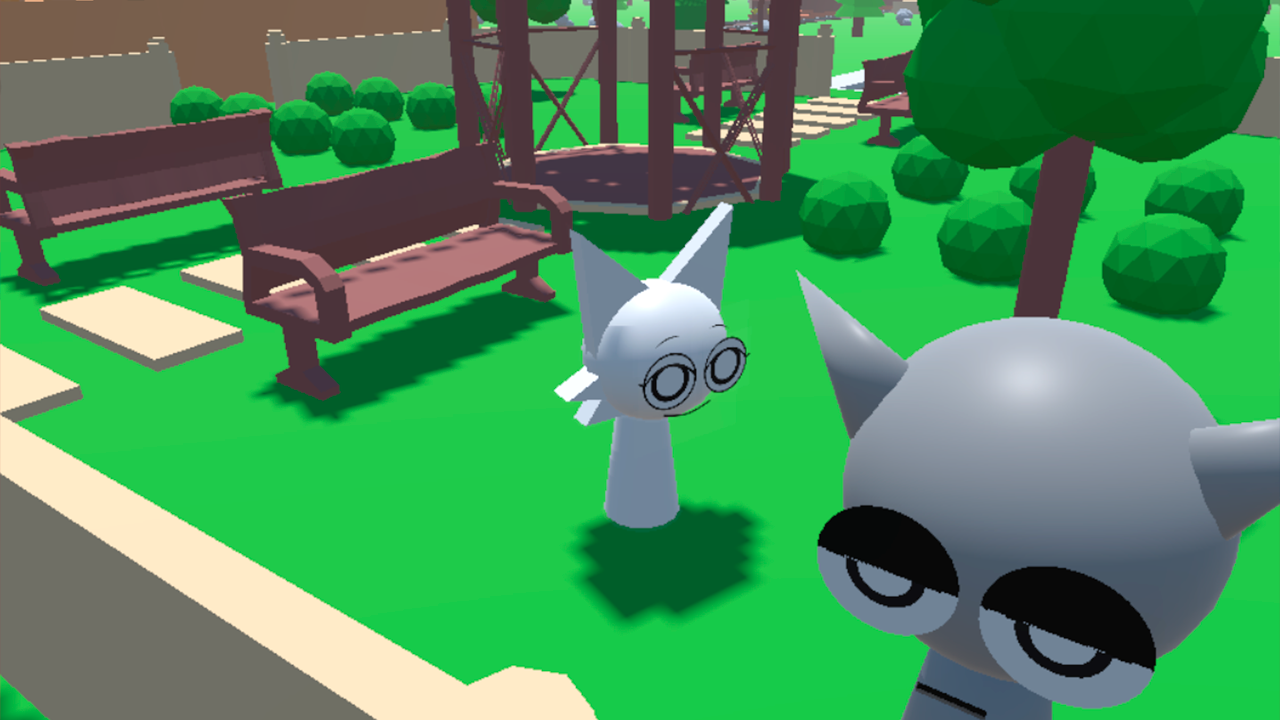 Sprunki 3D: Hide and Seek in the City screenshot
