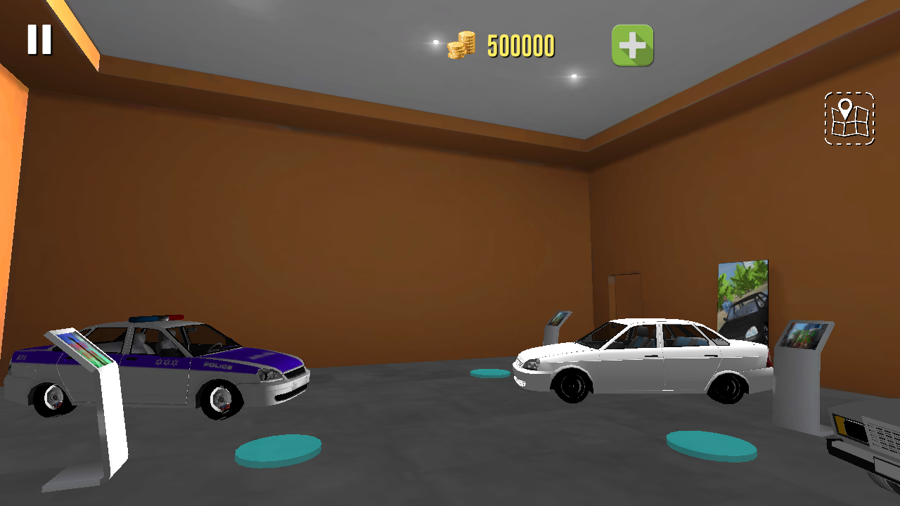 Car simulator with open world screenshot
