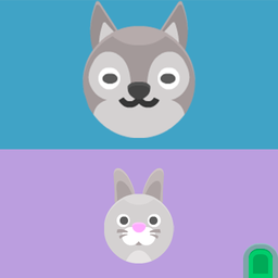 Волк и заяц