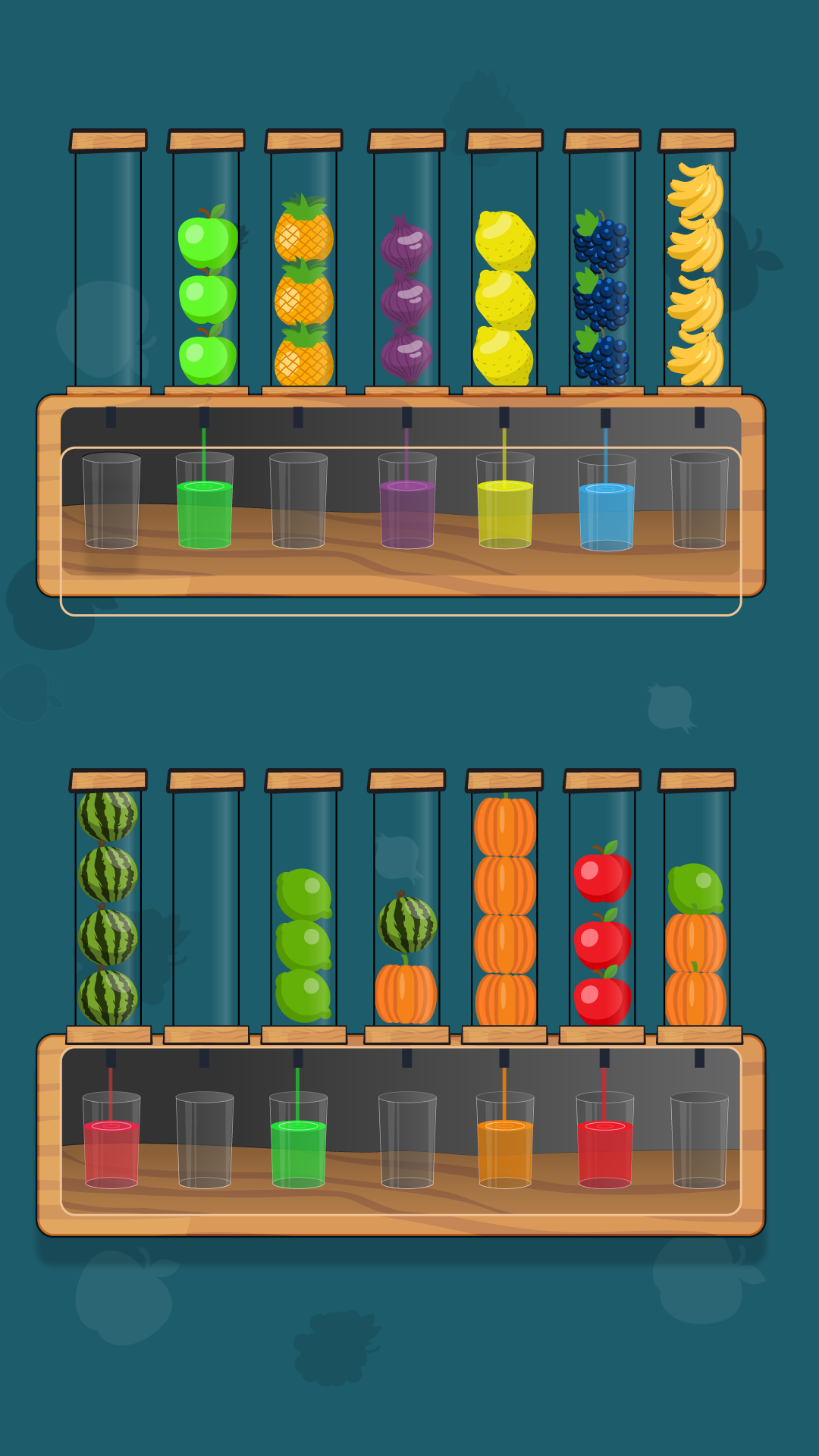 Sort Fruits: balloons screenshot 10