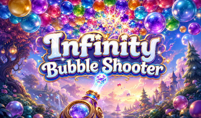 Infinity Bubble Shooter game cover
