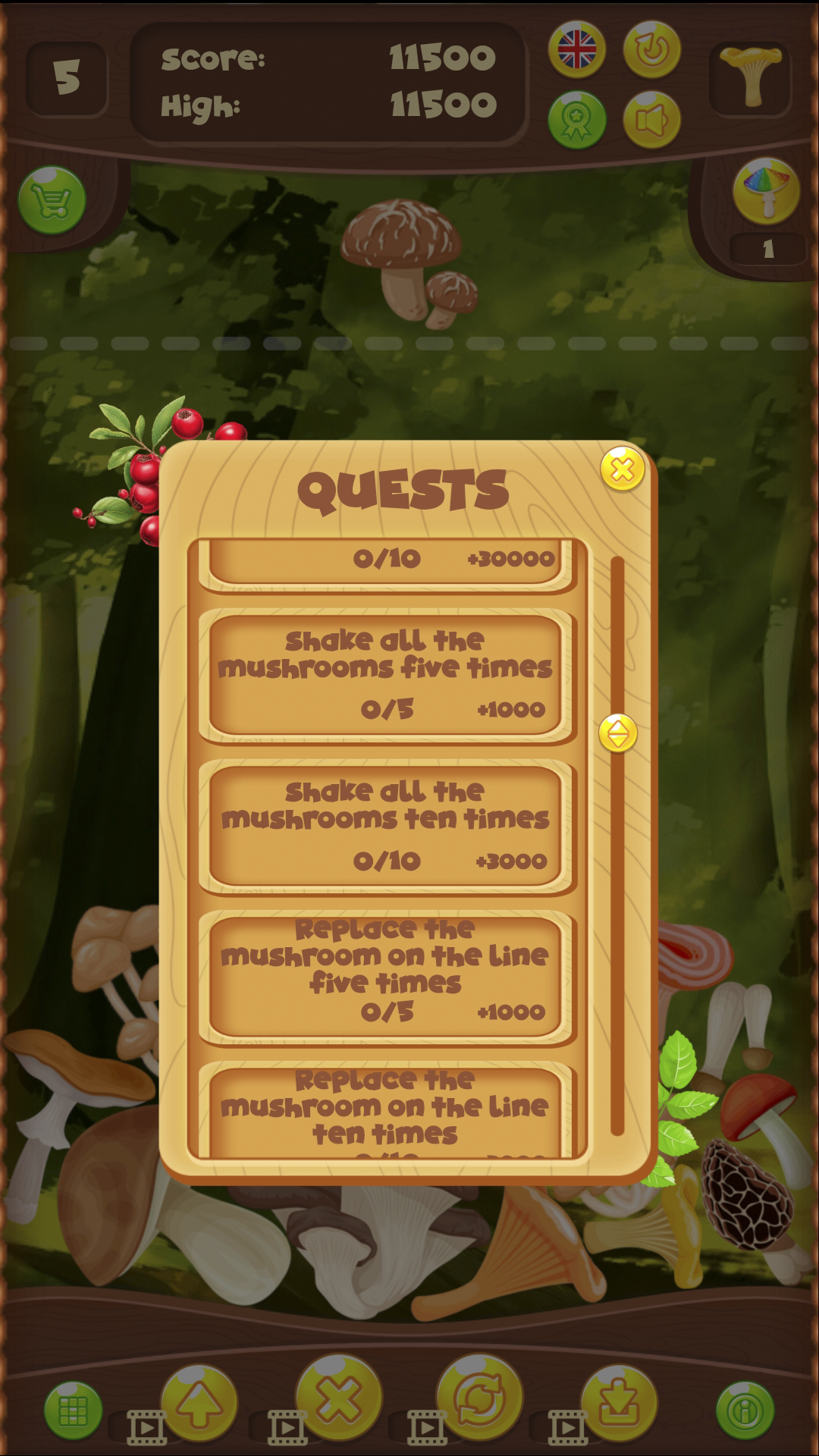 Mushroom Merge: Secrets of the Forest screenshot 11