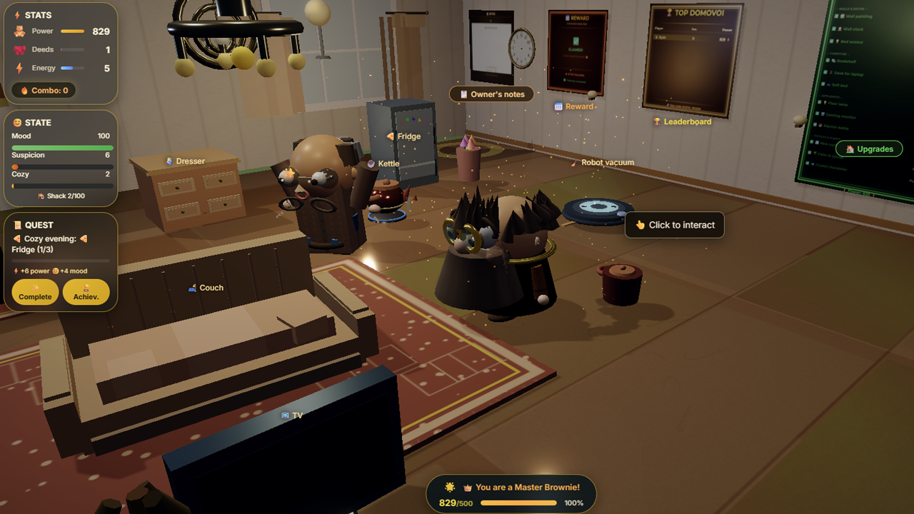 Kuzya the Housemate Cozy Apartment — screenshot 1