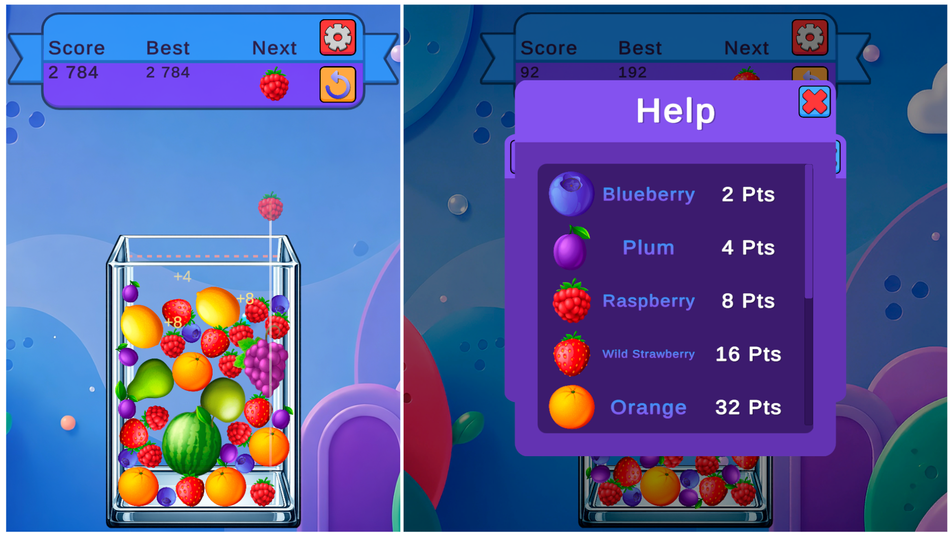 Fruit Flask: Reach the Watermelon — screenshot 1