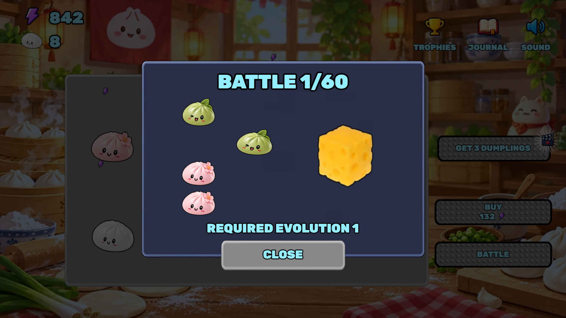 Dumplings Squishy Merge: Secret Forms screenshot 10