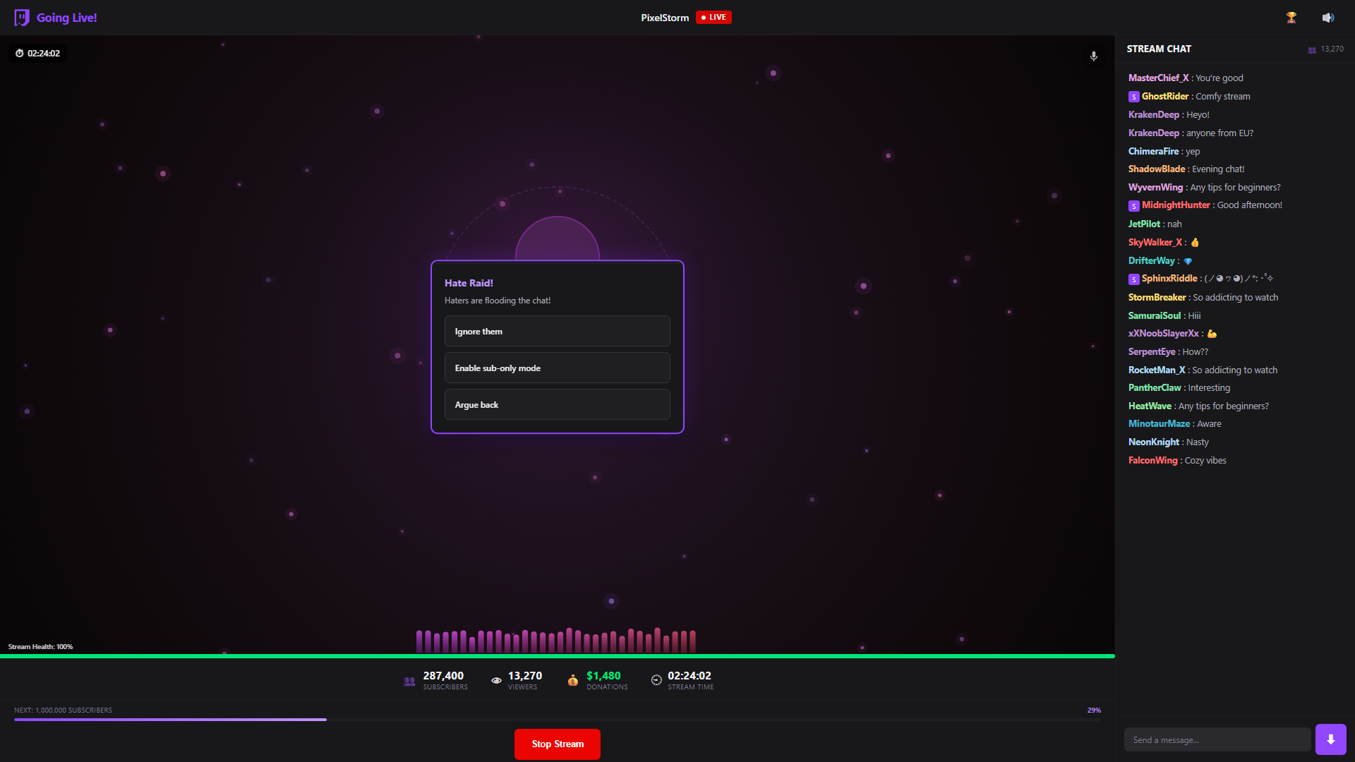 Going Live! — screenshot 2