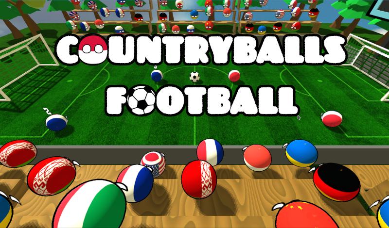 Countryballs Football game cover