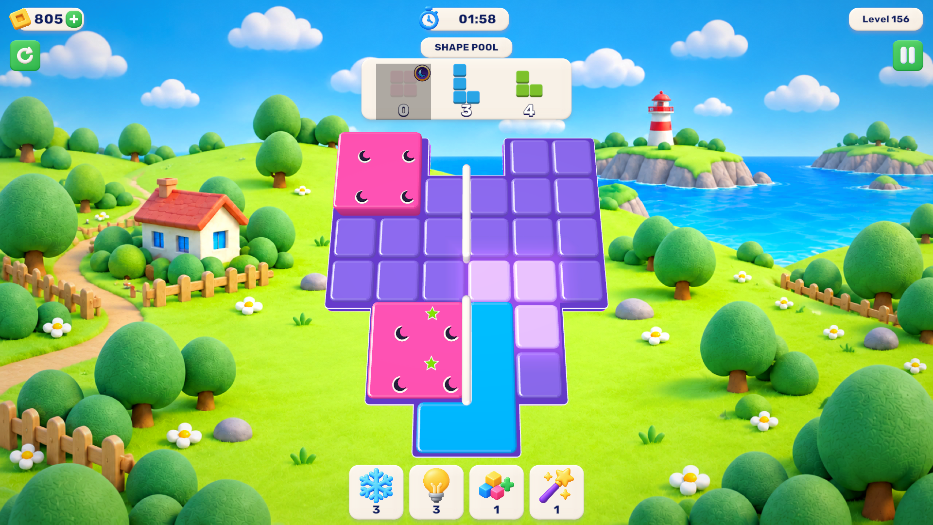 Cubisle: Block Puzzle screenshot 3