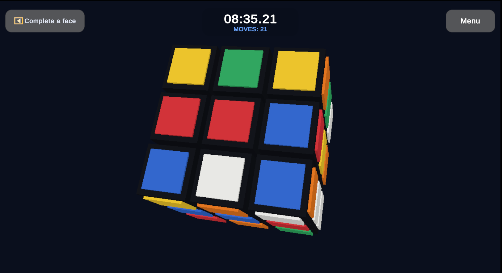 Cube 3D: Speed Solve — screenshot 1