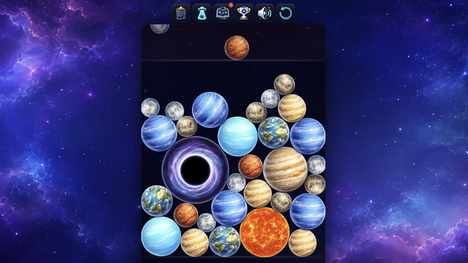 Space 2048: Reach the Black Hole! — screenshot 2