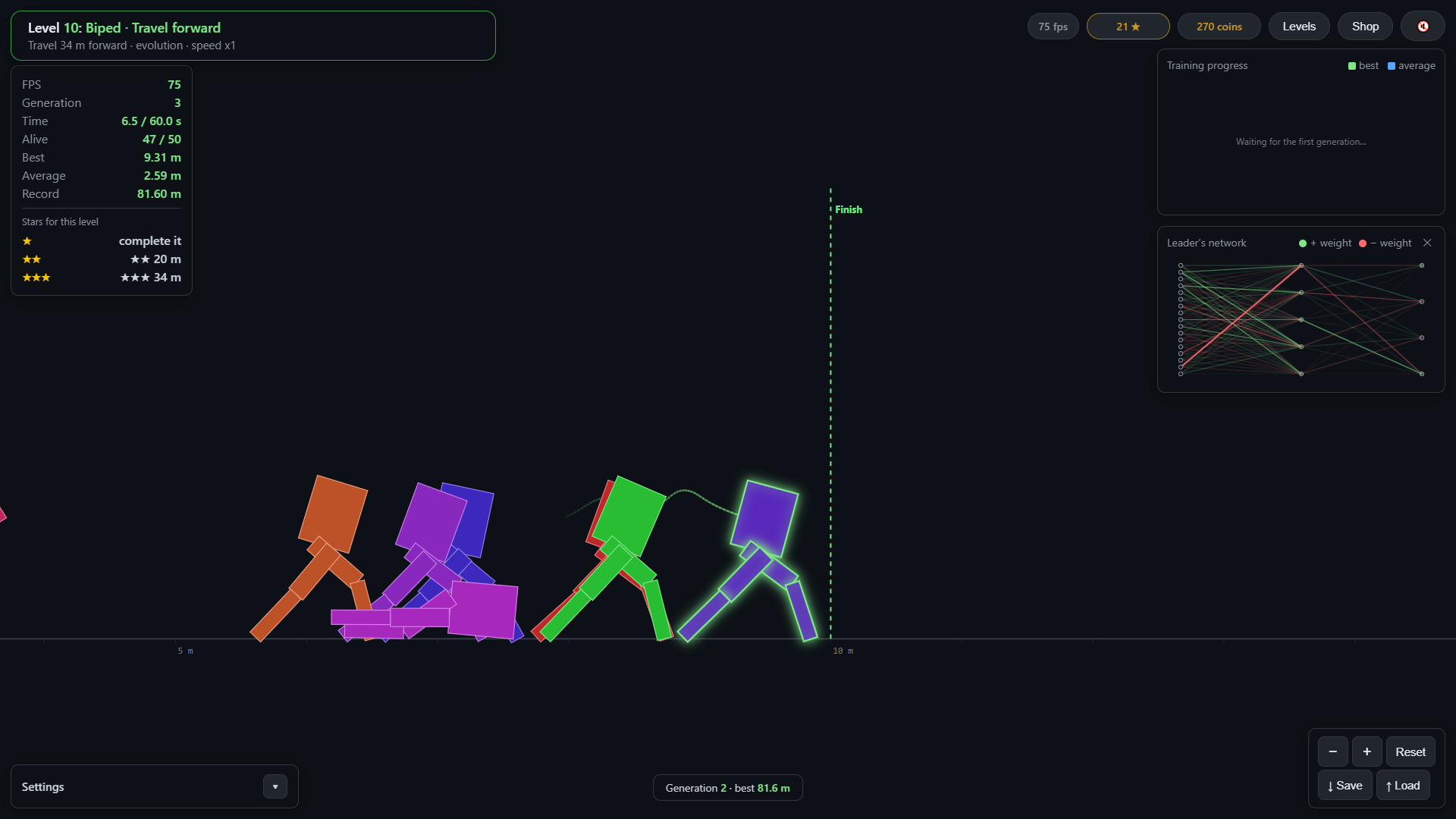 Robot Evolution screenshot 1