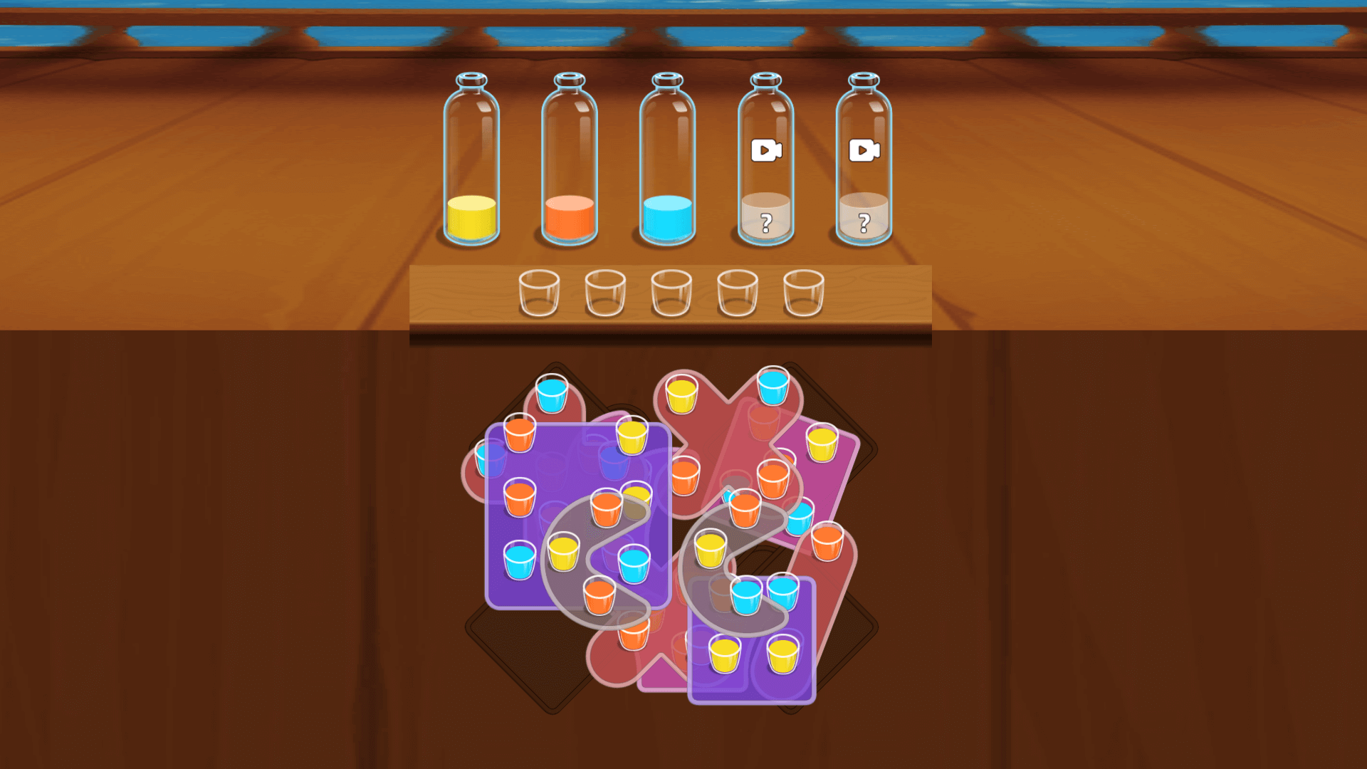 Water Sort Cups: Pour Puzzle screenshot