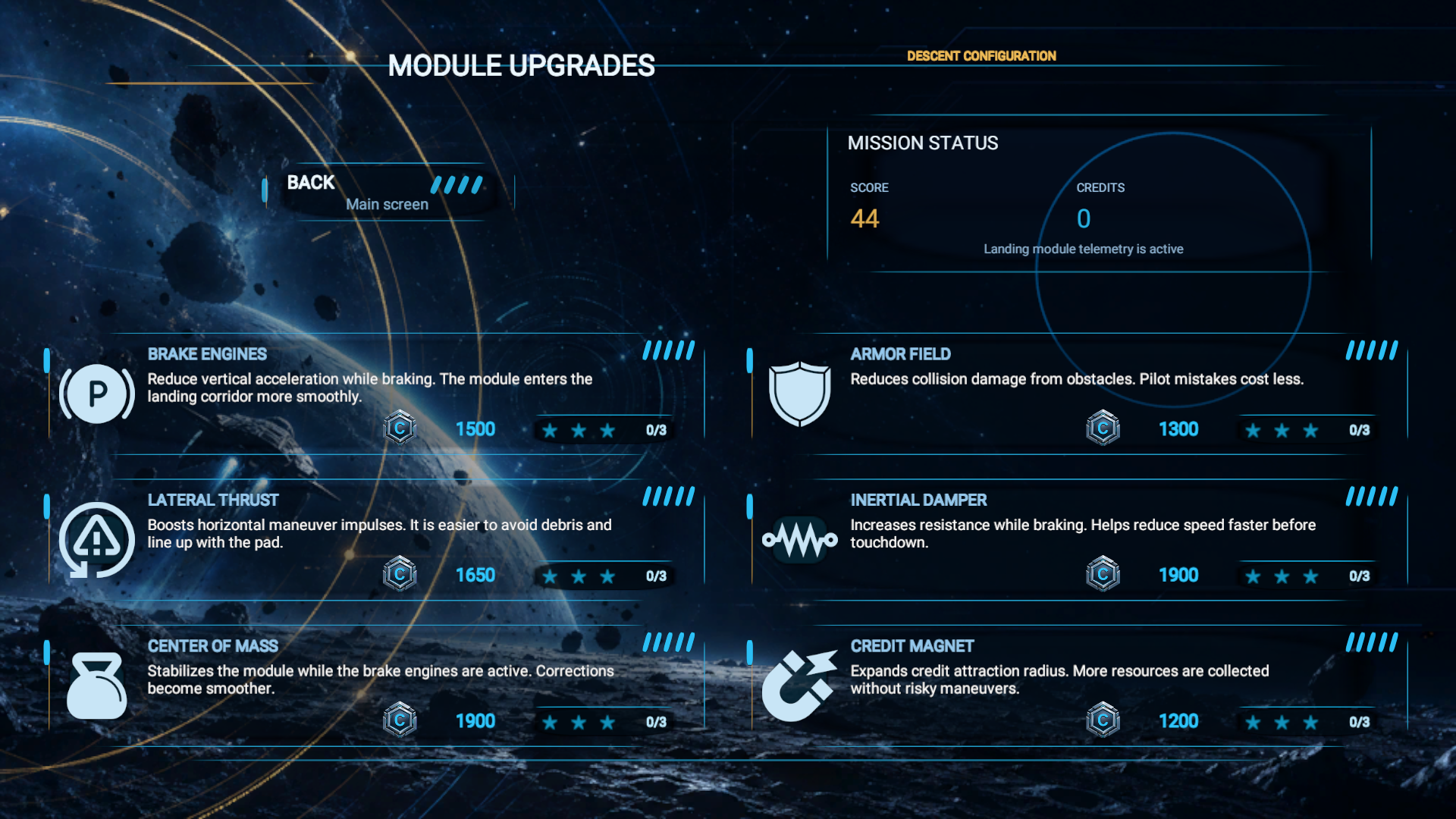 Lander — screenshot 2