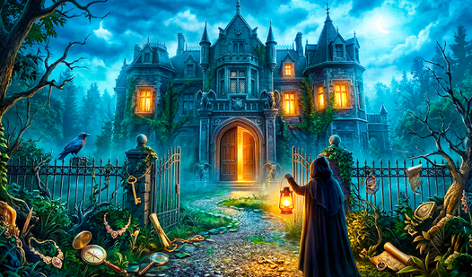 Hidden Objects: Mystery of the Mansion