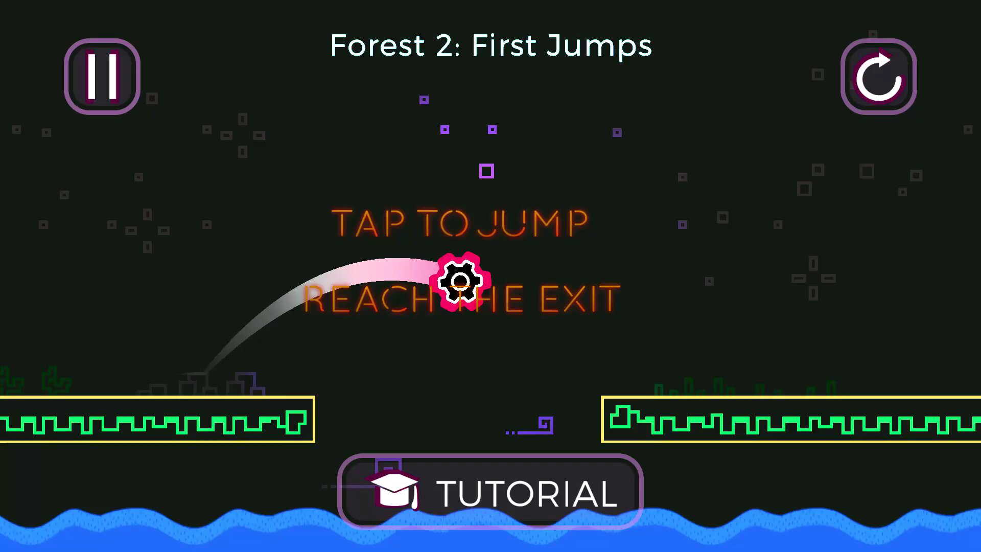 Neon gear runner screenshot