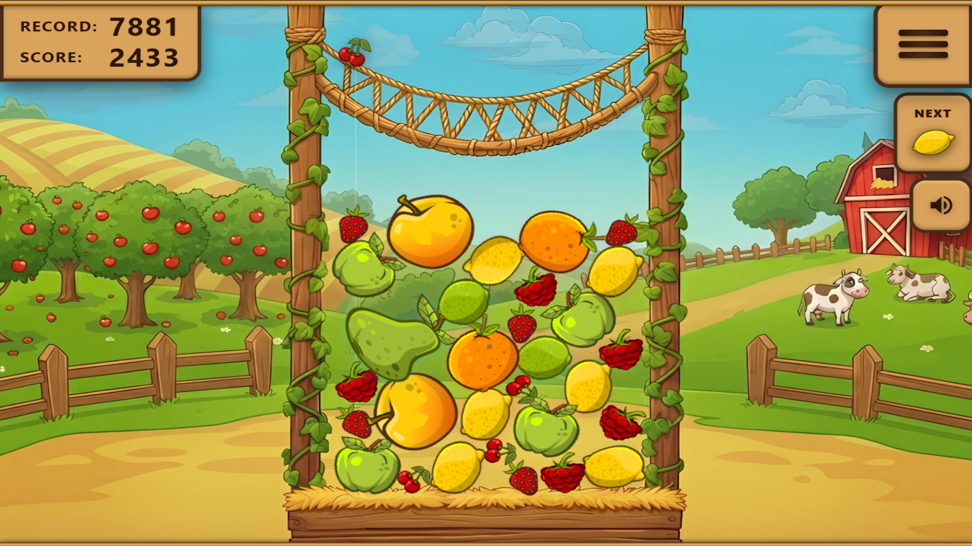 Fruit boom! Merge fruits — screenshot 2