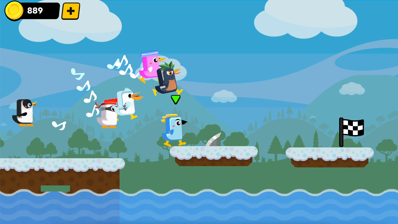 Chicken Scream Race screenshot