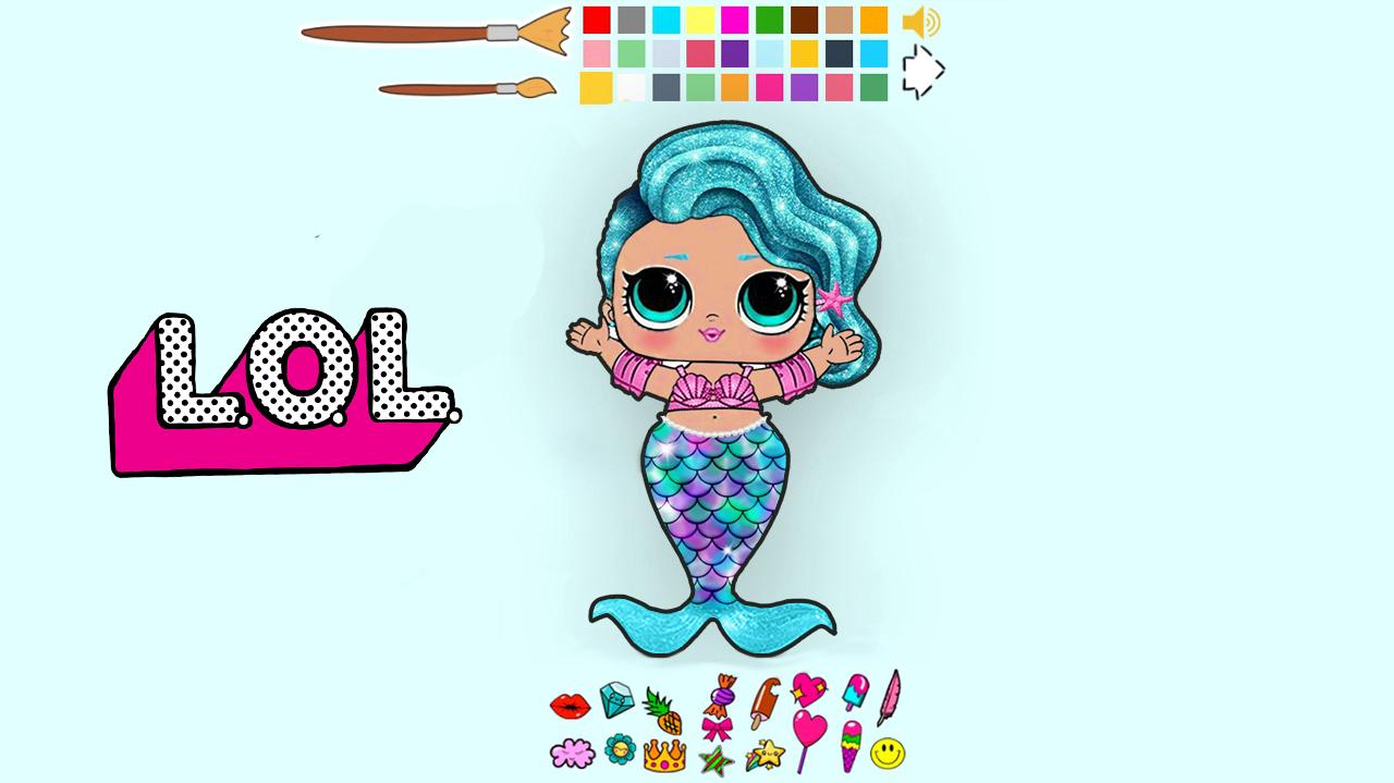 LOL Princess ASMR Color book screenshot