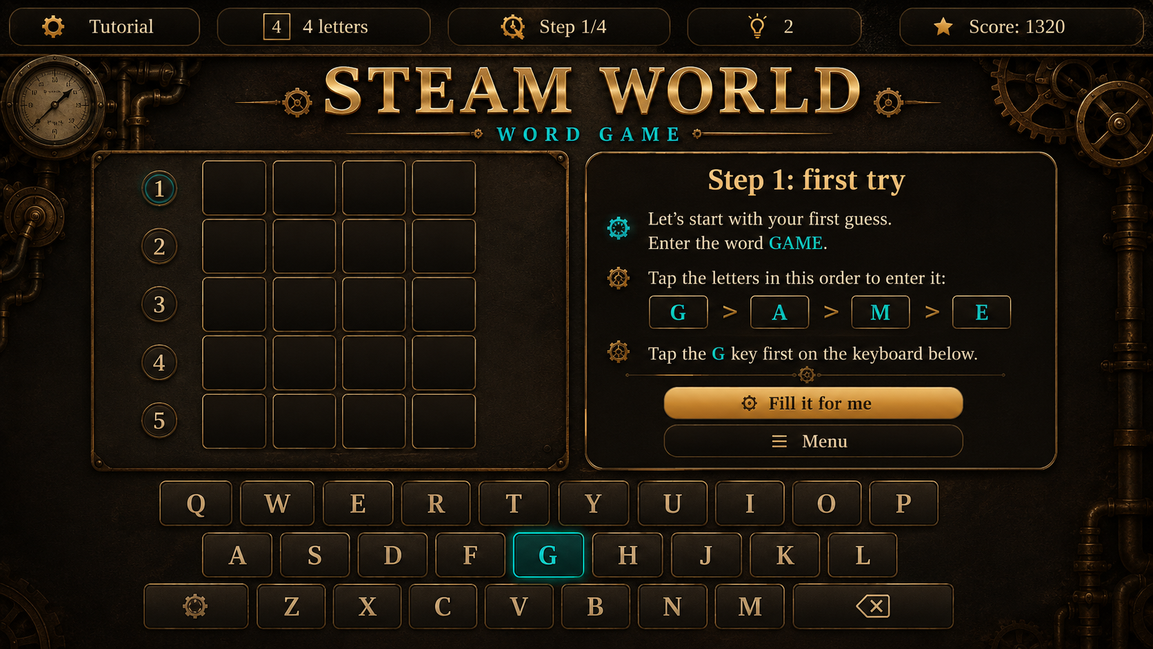 Steam World Word Game — screenshot 5