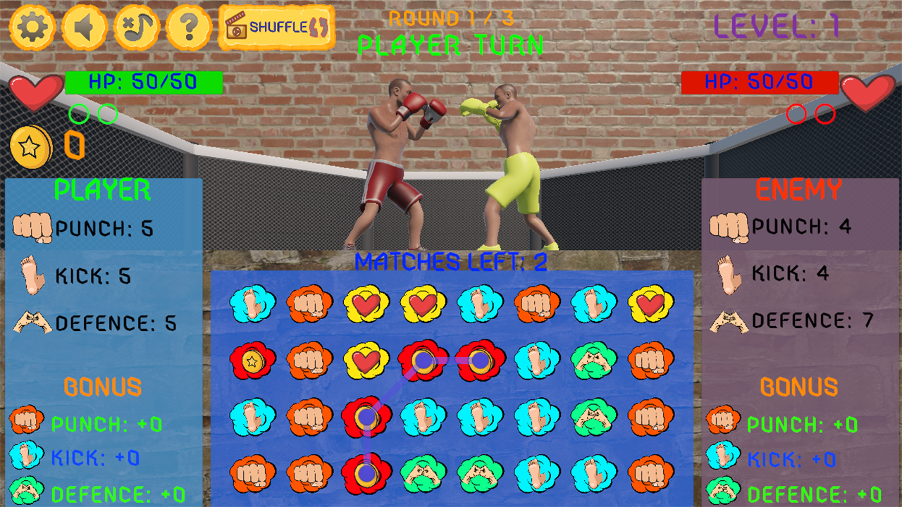 Octagon: 3 in a row — screenshot 2