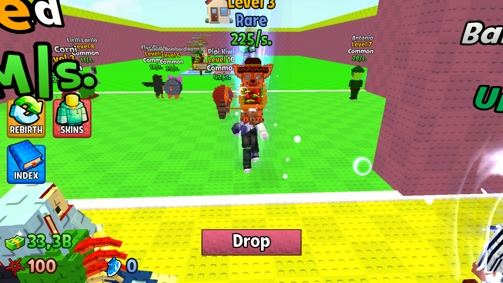 Brainrots 3D: Destroy walls with a laser! — screenshot 5